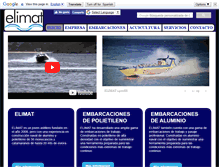 Tablet Screenshot of elimat.es